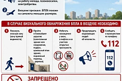 Памятка населению при обнаружении беспилотного летательного аппарата (БПЛА)