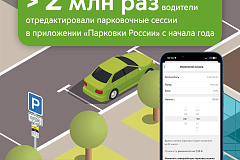 Максим Ликсутов: более 2 млн раз автомобилисты воспользовались функцией исправления ошибок в приложении «Парковки России»